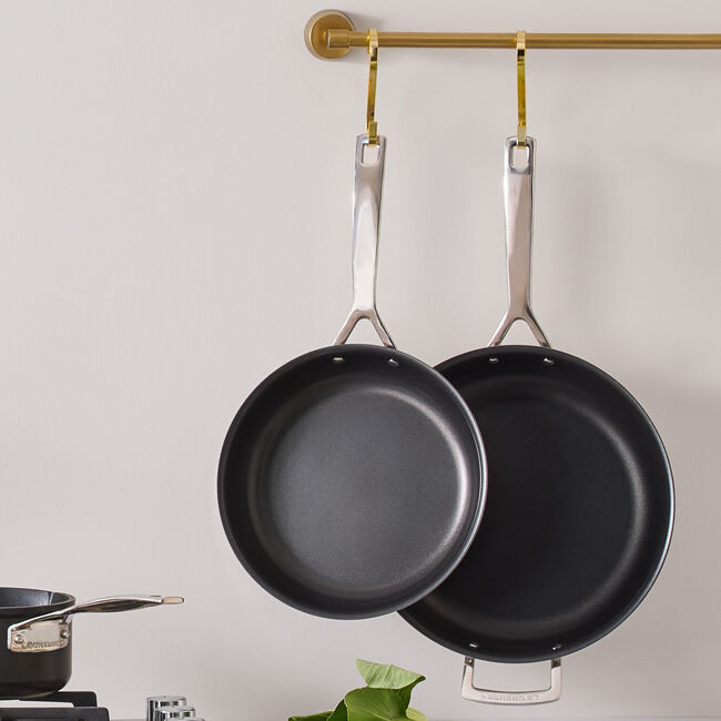 3-ply Stainless Steel Non-Stick 2-piece 24/28cm Frying Pan Set image number 2